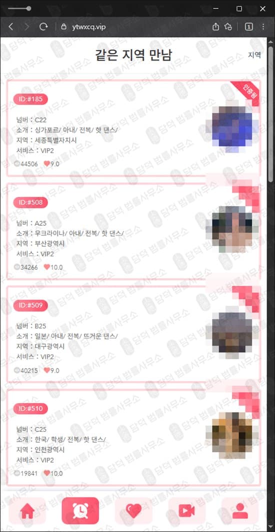 더앨리 사기 ytwxcq.vip 로맨스스캠 데이트 만남 사기 사이트 피해 사례 담덕법률사무소